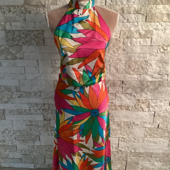 Maison D' Amelie Dresses & Skirts - Maison d’ Amelie Paris Tropical Halter and Skirt Set